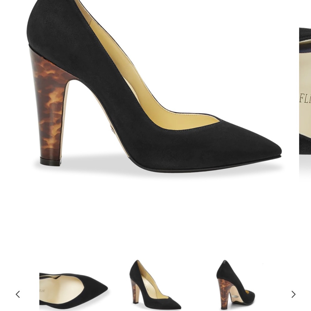 Sarah Flint Perfect Jay 100, black suede 37.5 SOLD OUT